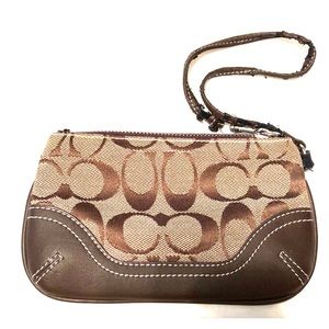 Coach wristlet